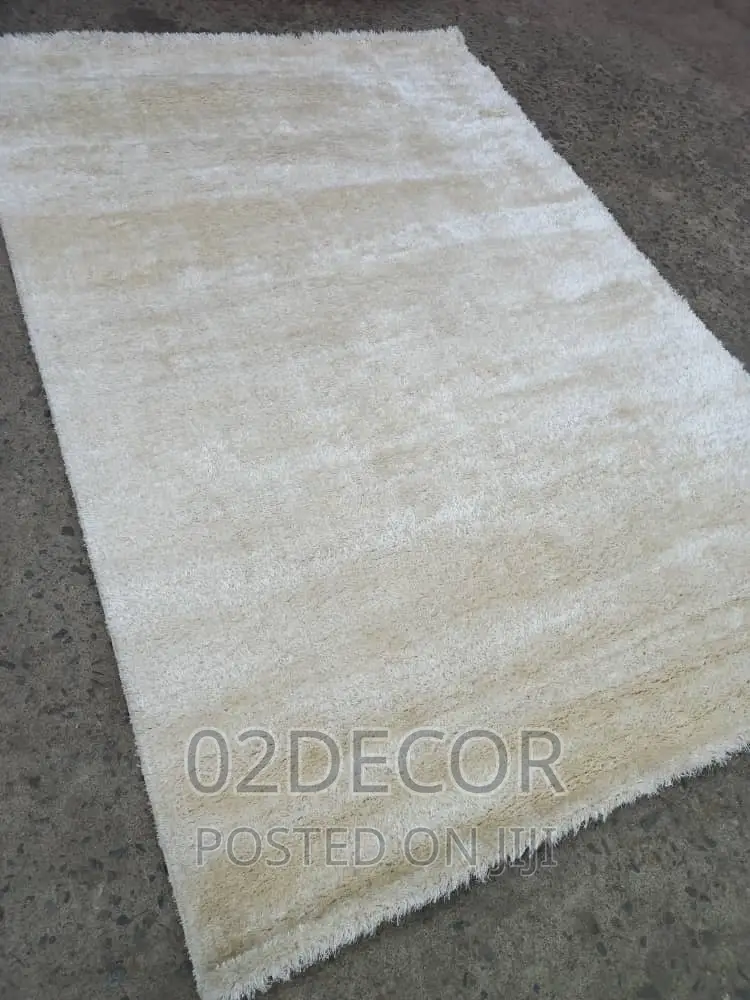 Plain Soft Shaggy Center Rugs (4/6) and (5/7)