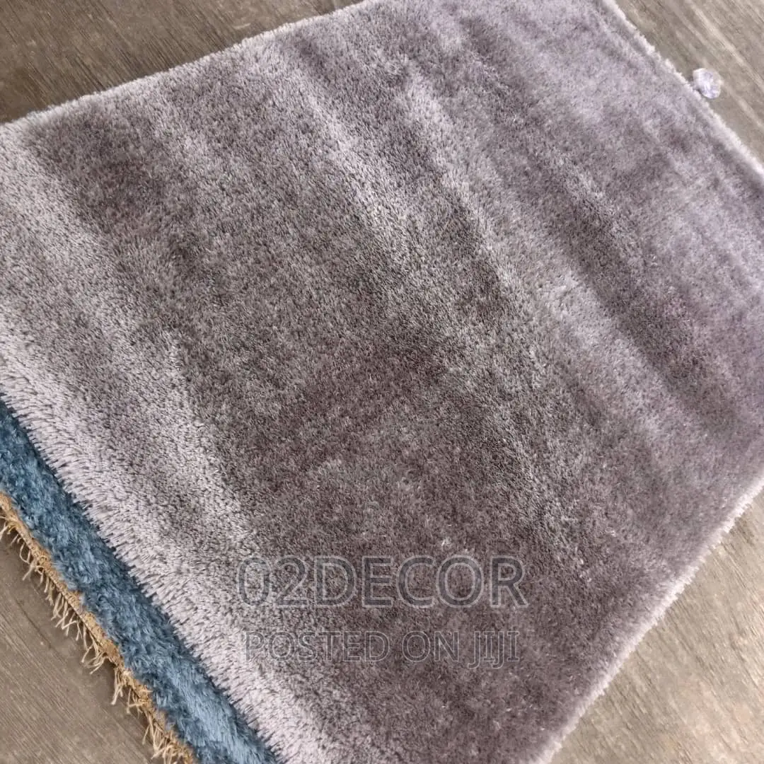 Plain Soft Shaggy Center Rugs (4/6) and (5/7)