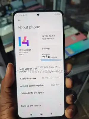 Xiaomi Poco X4 Pro 5G 256 GB Black