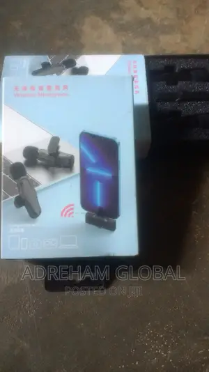 Double Wireless Bluetooth Microphone for Android and Type C