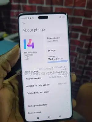 Xiaomi 13 Lite 256 GB Blue