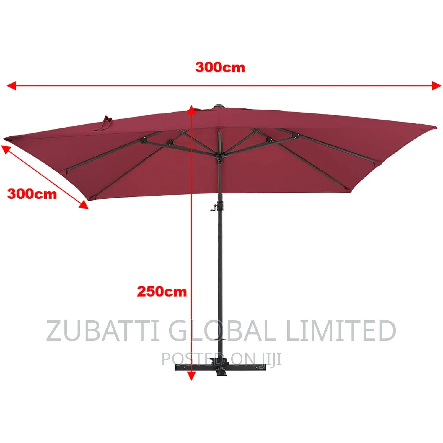 Outdoor Garden Panasol Umbrella