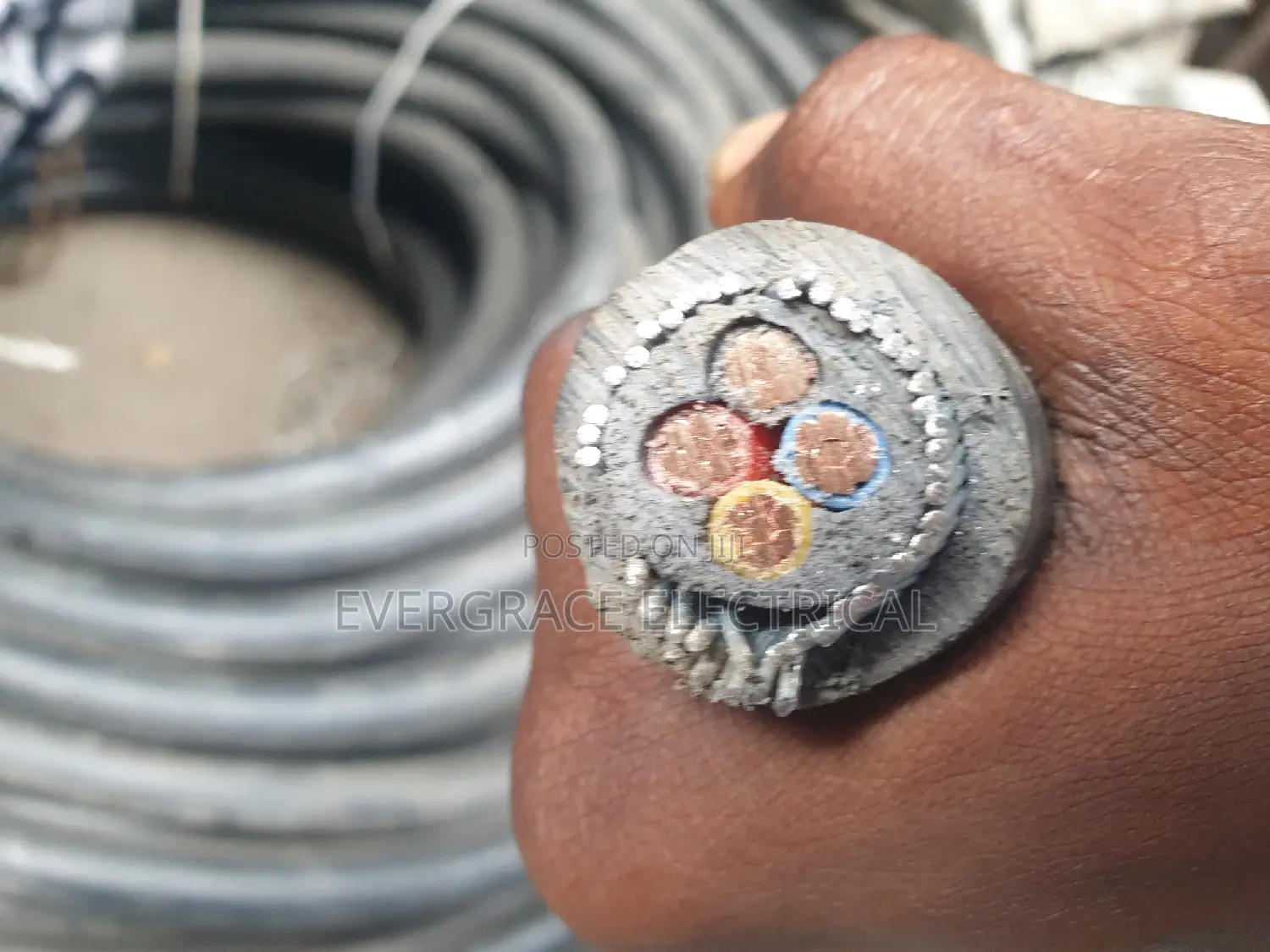 16mm2 4core Armoured Cable