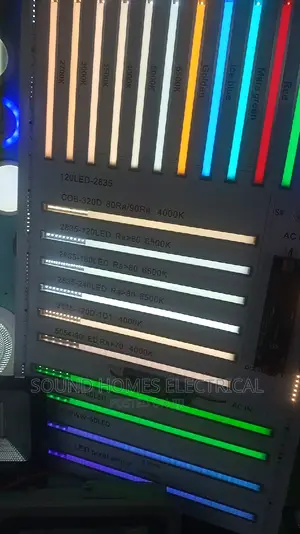 All Colors and Sizes of Tape Light and Aluminum Profile