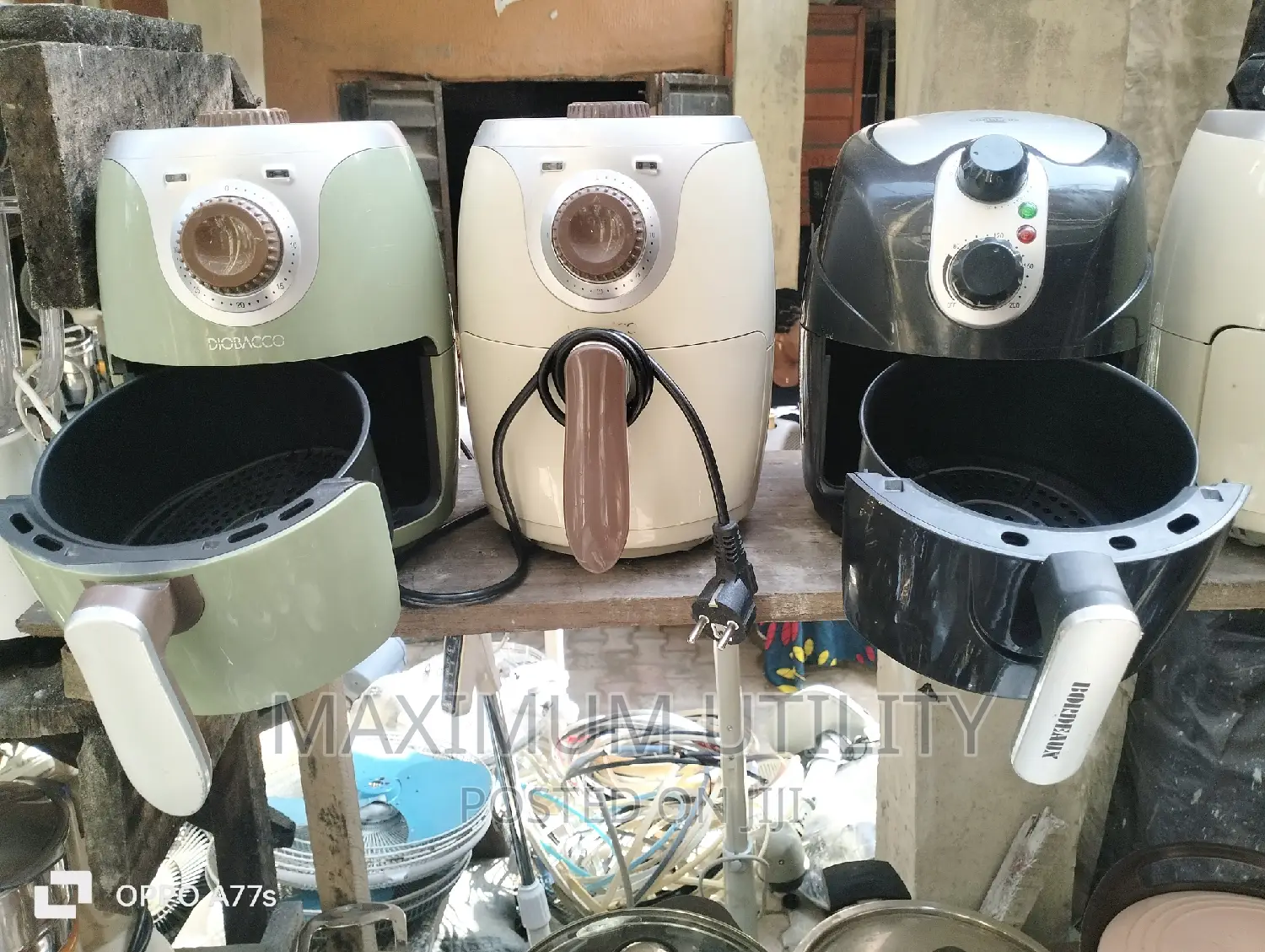 2 LTRS Airfryers