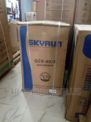 Brand New Skyrun 4+0 Gas Cooker-GCS-4g/X
