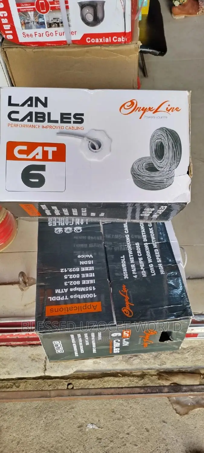 Onyxline / Crown Improved Cat 6 Network RJ45 Lan Cable