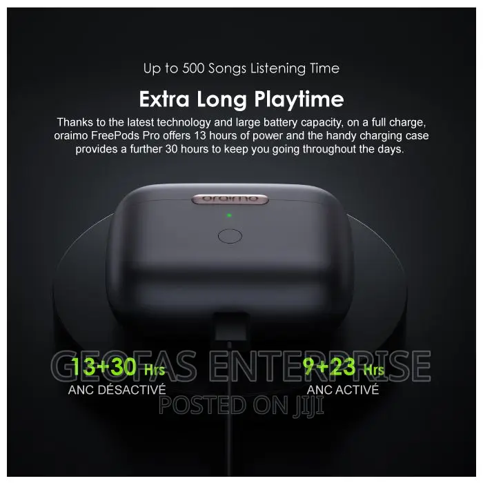 Freepods Pro Active Noise Cancellation Wireless Earbuds