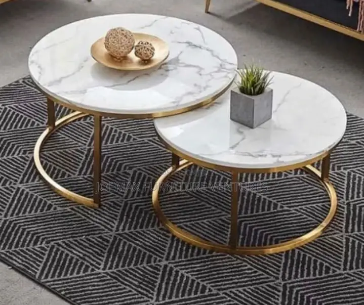 Marble Center Table 2in1