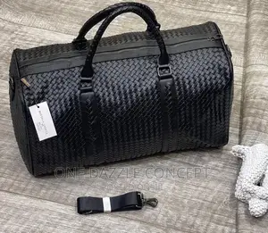 Genuine Leather Men’S Travel Bag