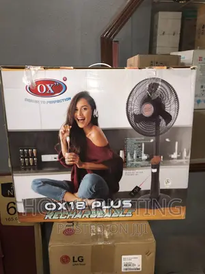 OX 18 Plus Rechargeable Fan