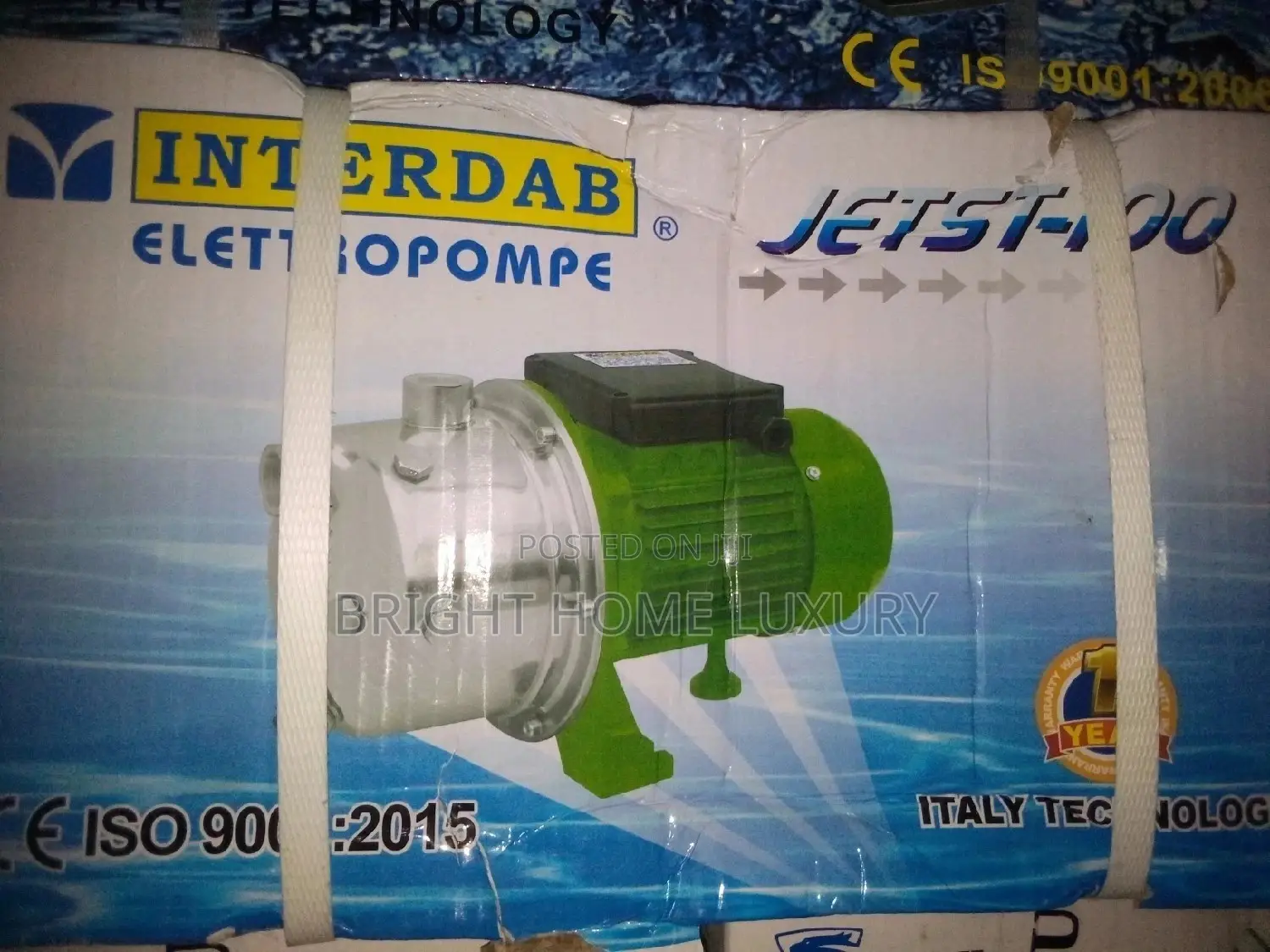 1 Interdab Stainless Surface Water Pump