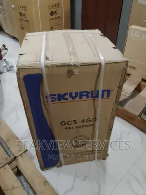 New in Stainless Steel Skyrun Auto Ignition 4gas Burner
