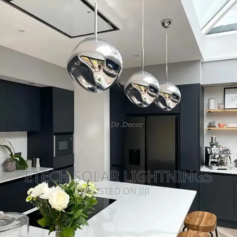 New Luxury Single Silver Dropping Lights