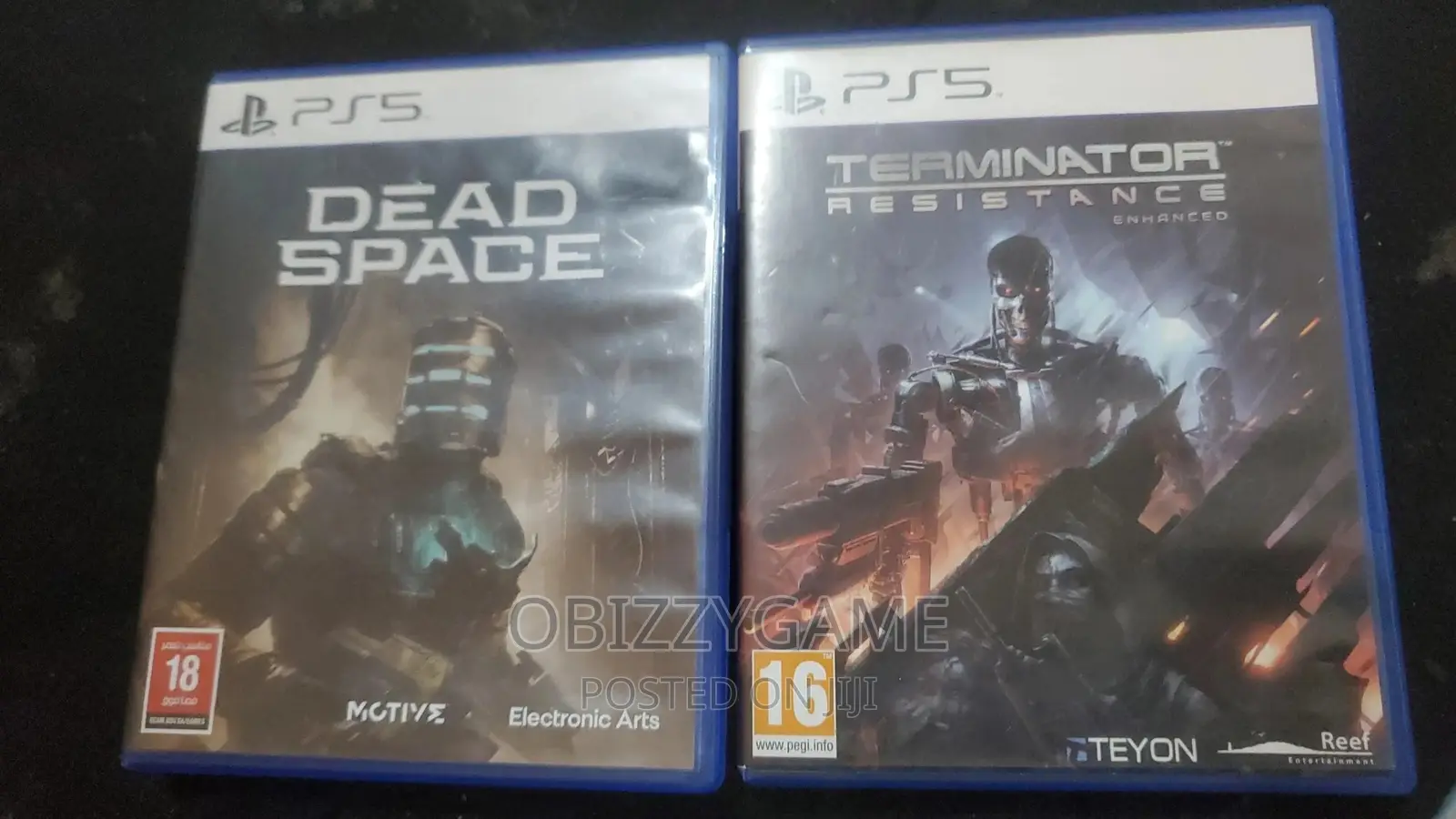 Ps5 CDS Dead Space and Teriminator