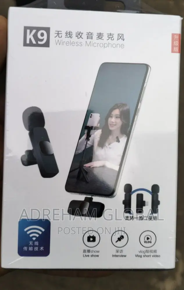 Double Wireless Microphone For Android, iPhone Type C
