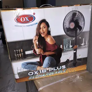 OX 18 PLUS Rechargeable Fan
