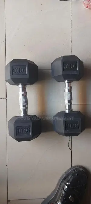 10kg Hex Dumbbell Pair