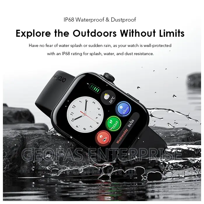 Oraimo AMOLED Bluetooth Waterproof Smart Watch APP Control