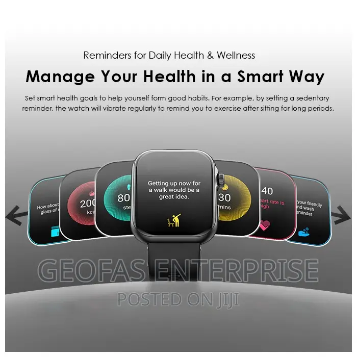 Oraimo AMOLED Bluetooth Waterproof Smart Watch APP Control