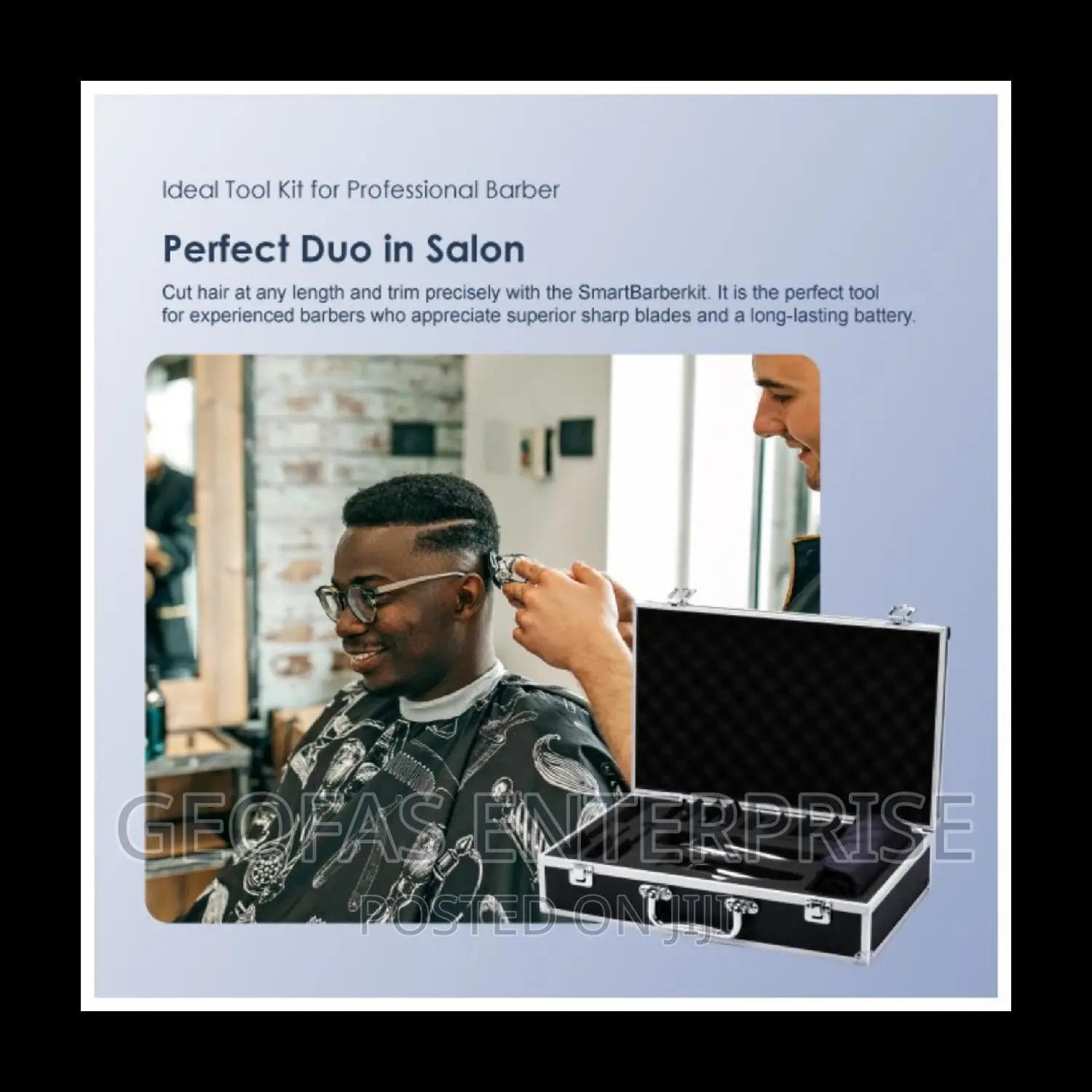 Oraimo Smart Metal Casing Selfsharpening Blades Barber Kit