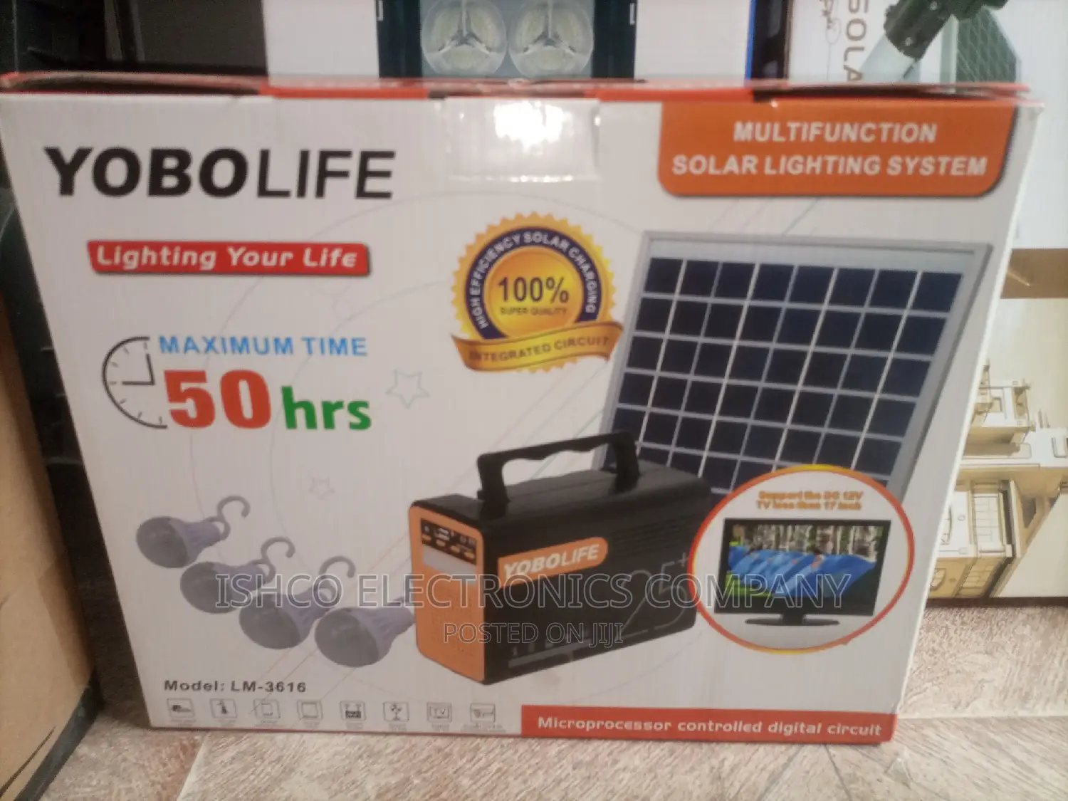 50 HRS Yobolife Solar Kith