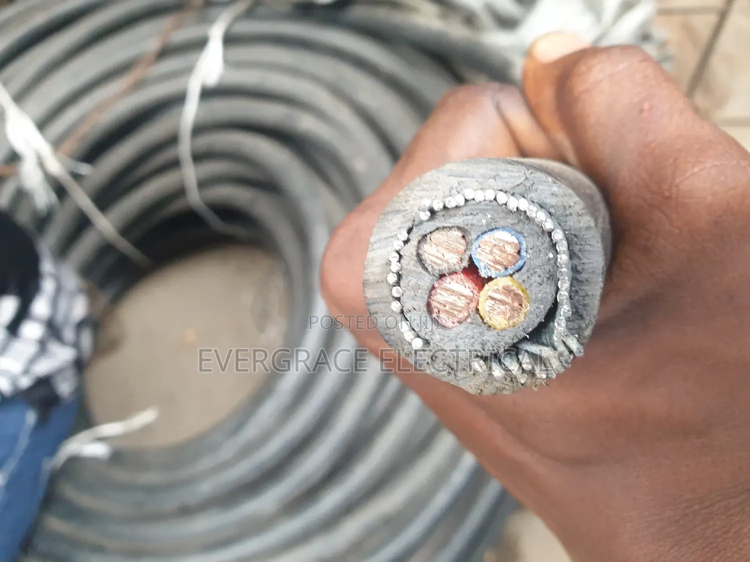 16mm 4core Armoured Cable :