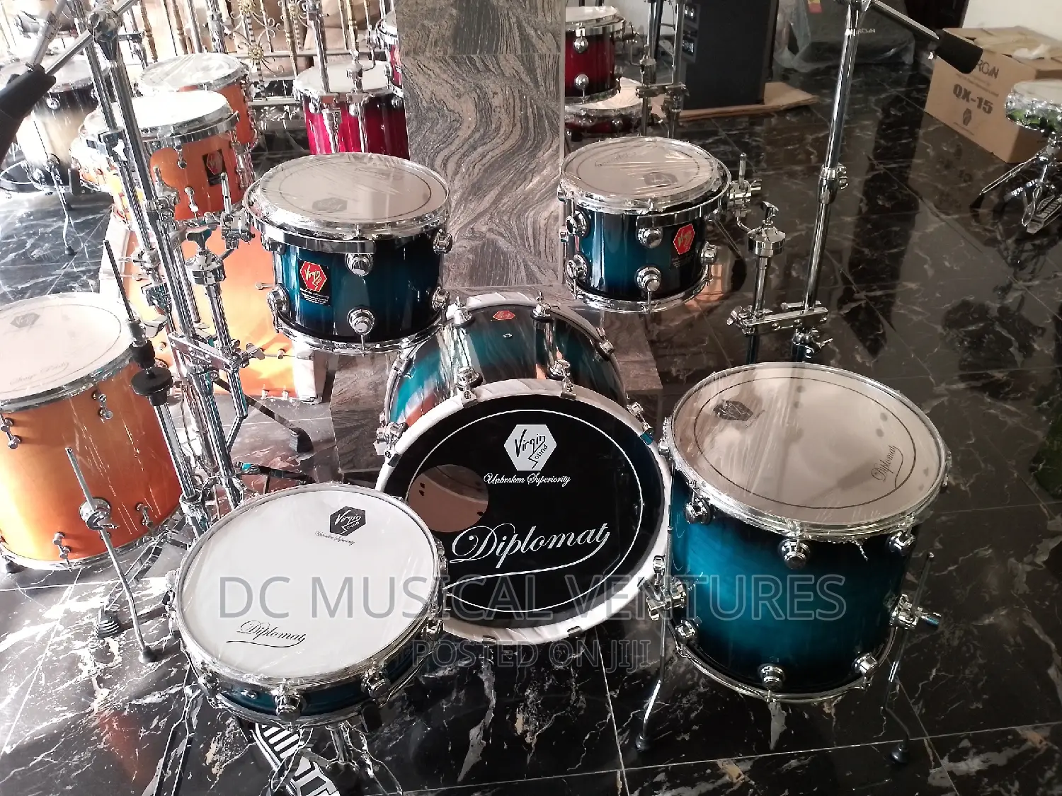 Virgin Professional Drum Set Diplomaty