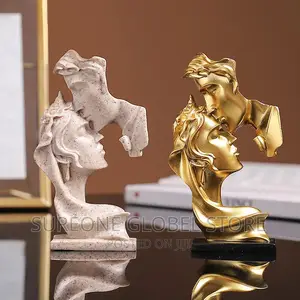 Nordic Abstract Statue Figure Miniatures Mosaic