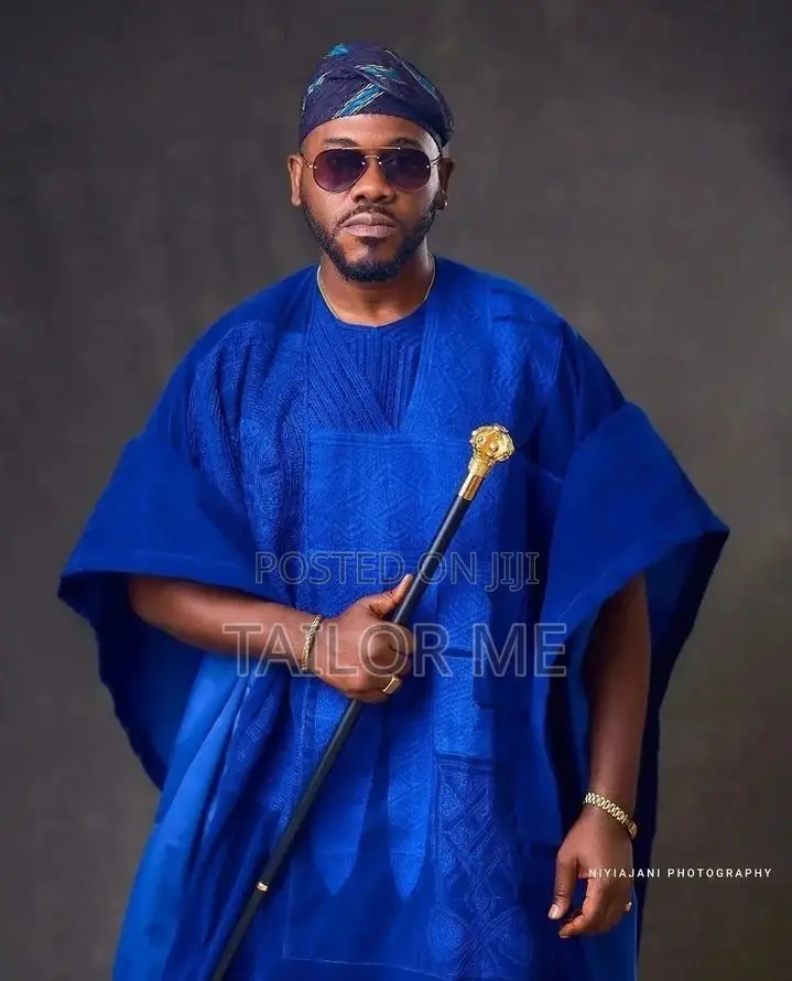 Classic Aso-Oke Agbada Bespoke for Kings