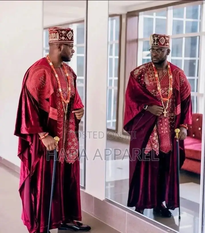 Classic Aso-Oke Agbada Bespoke for Kings