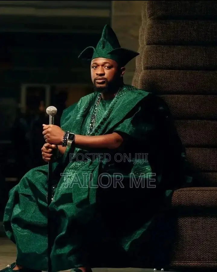Classic Aso-Oke Agbada Bespoke for Kings