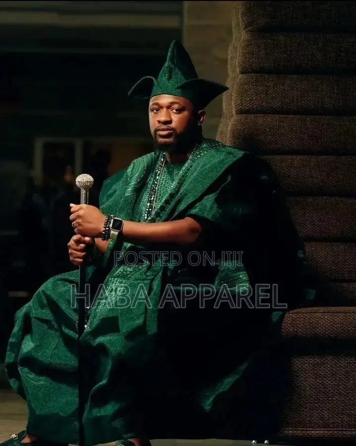 Classic Aso-Oke Agbada Bespoke for Kings