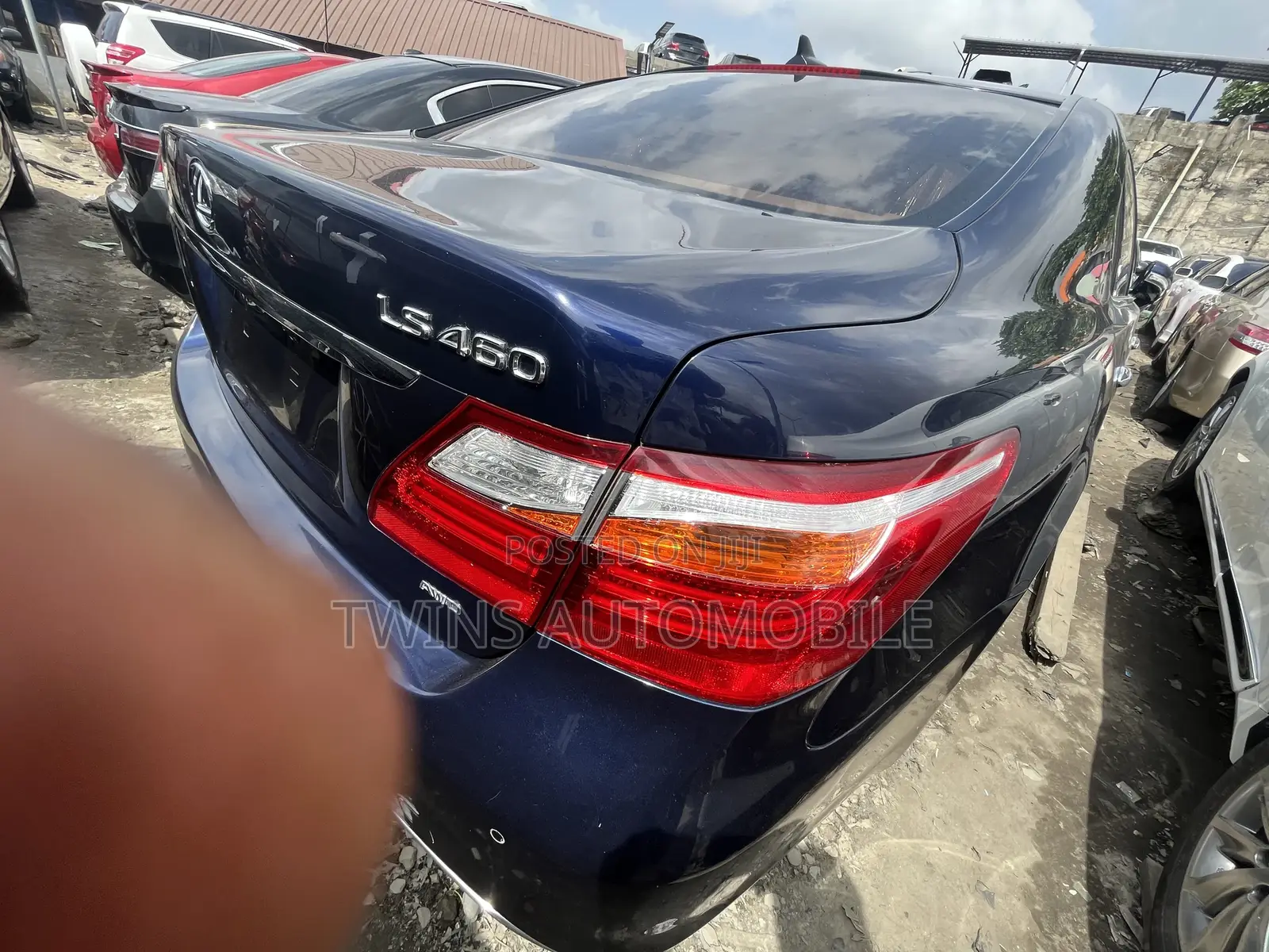 Lexus LS 460 L AWD 2012 Blue