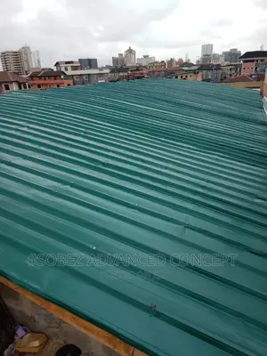 Green Colour Longspan Aluminum Roofing