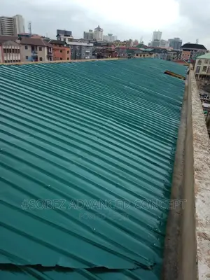 Green Colour Longspan Aluminum Roofing