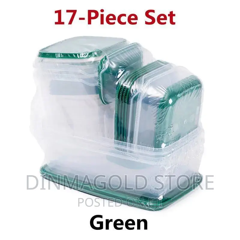 17pce Storage Bowl With Lid