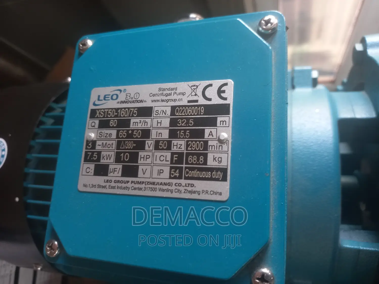 Leo Surface Pump Machine 10hp