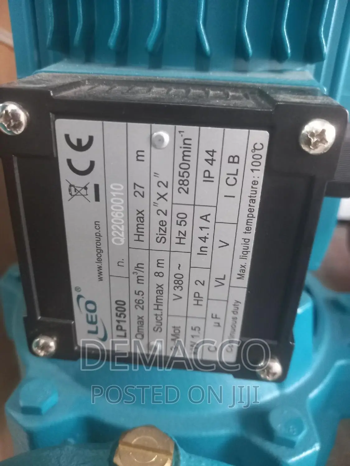 Leo Inline Pump Machine