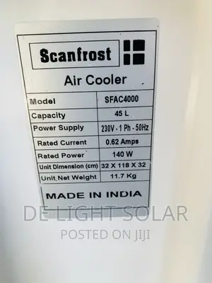 Scanfrost Air Cooler 45liter