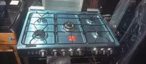 Semi Industrial Midea 5burners All Gas Automatic Oven Grill