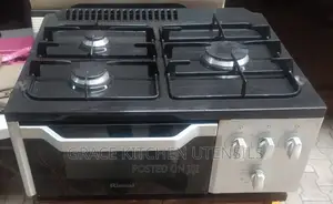 3 Burner Gas Cooker With Oven