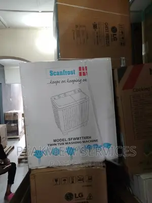 Brand New 6kg Scanfrost Twin Tub Washing Machine