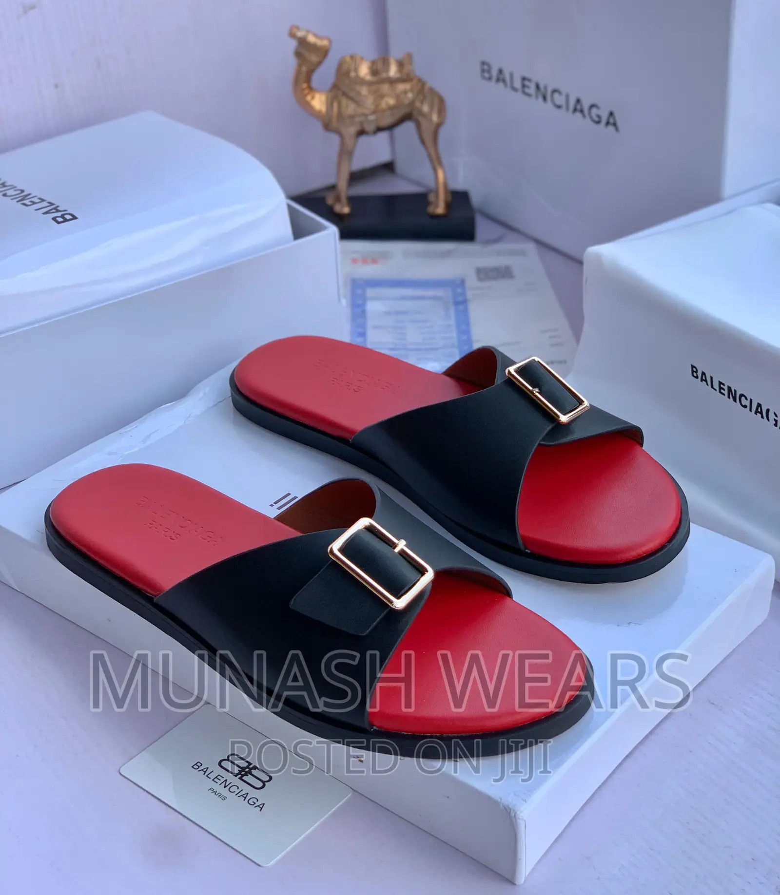 Men Leather Slipers Collection
