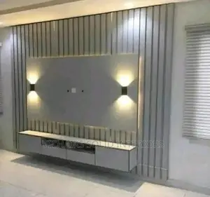 Tv Console With Clouding