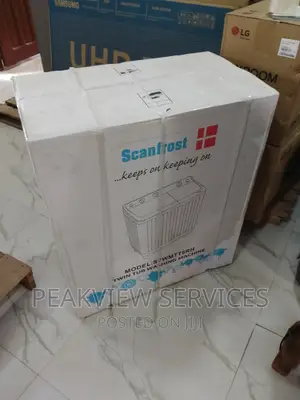 Brand New Top Loader 6kg Scanfrost Washing Machine