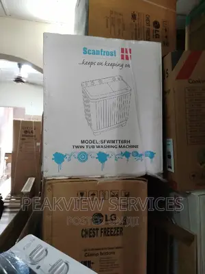 New in Scanfrost 6kg Washing Machine Twin Tub