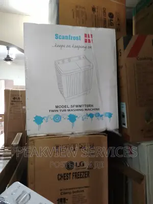 New in Scanfrost Twin Tub 6kg Washing Machine Twin Tub
