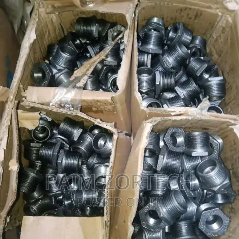 Black Fittings Threaded