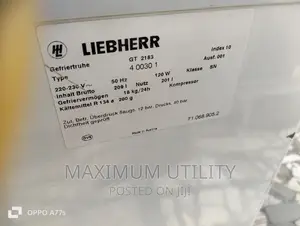 Liebherr German 209ltrs Deep Freezer